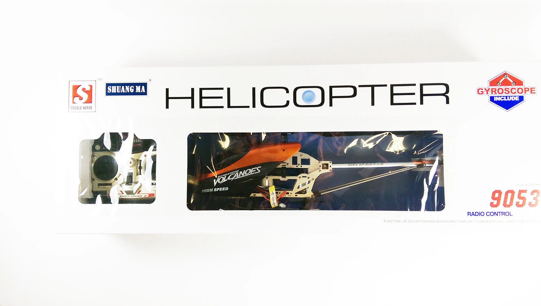 Dominate the Sky Alloy 9053 RC Helicopter Giant Fun